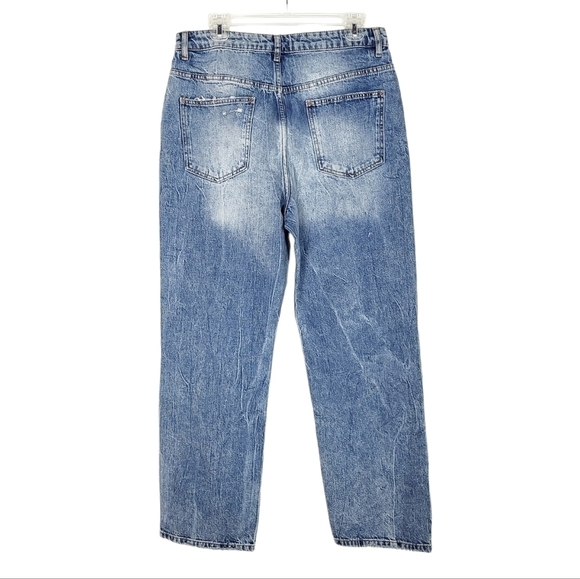 FREE PEOPLE Dakota Straight Leg Jeans indigo NWT trendy - Picture 3 of 6